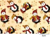 画像: CHRISTMAS PENGUIN CHINTZ  (Ａ４)