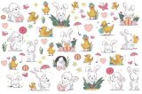 画像: Joyful Bunnies & Ducks