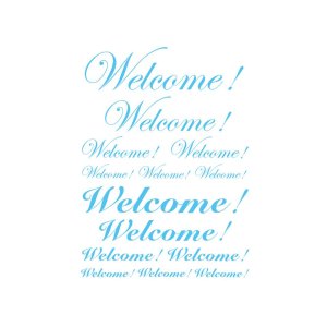 画像: WELCOME 1