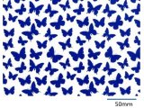 画像: BUTTERFLIES CHINTZ BLUE  (Ａ４)