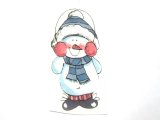 画像: SNOWMAN WITH EARMUFF